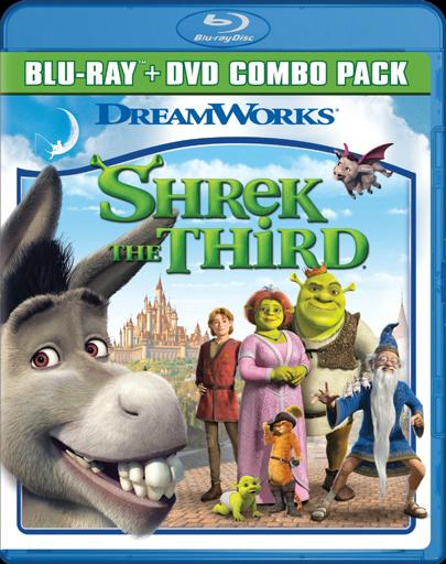 Shrek Serisi Blu-ray Cover stei-shrek-3jpg