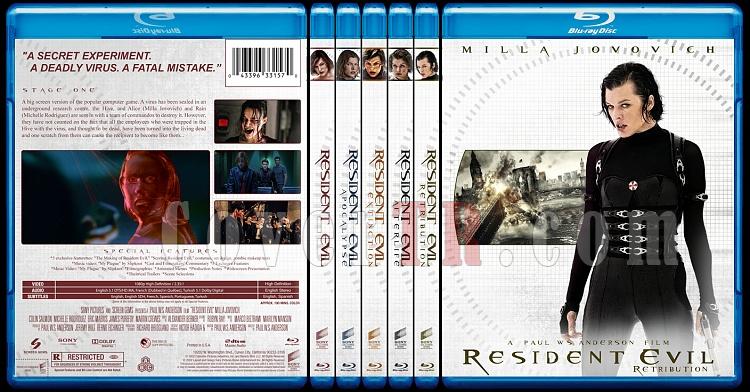 Resident Evil Collection (lmcl Deney Koleksiyonu) - Custom Bluray Cover - English-collectionjpg