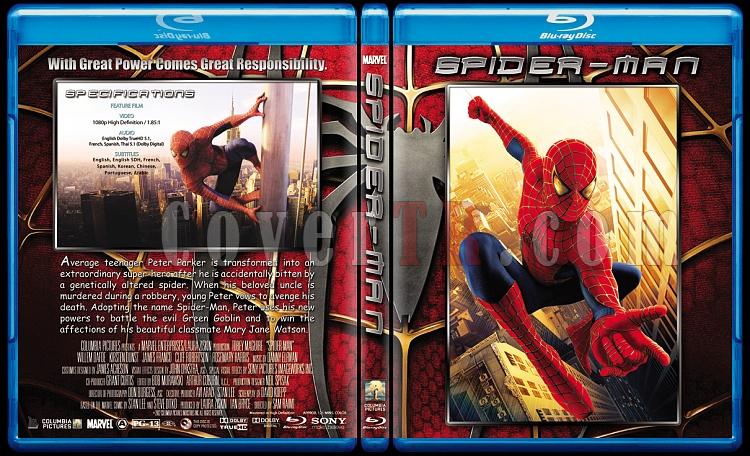 Spider-Man Trilogy (rmcek Adam lemesi) - Custom Bluray Cover Set - English [2002-2004-2007]-1jpg