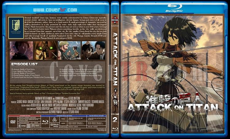Attack on Titan - Custom Bluray Cover Set - English [2013]-2jpg