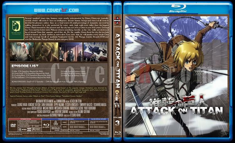 Attack on Titan - Custom Bluray Cover Set - English [2013]-3jpg
