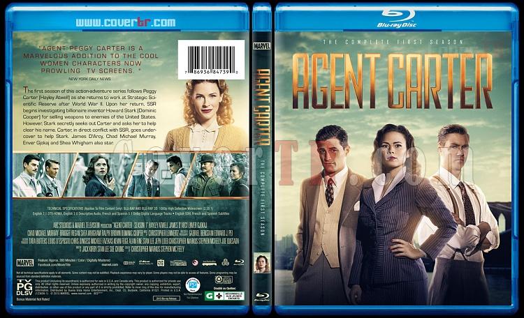 Agent Carter (Seasons 1-2) - Custom Bluray Cover Set - English [2015-2016]-1jpg