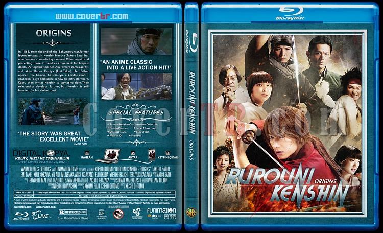 Rurouni Kenshin Trilogy - Custom Bluray Cover Set - English [2012-2014]-originsjpg