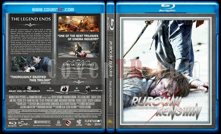 Rurouni Kenshin Trilogy - Custom Bluray Cover Set - English [2012-2014]-legendjpg