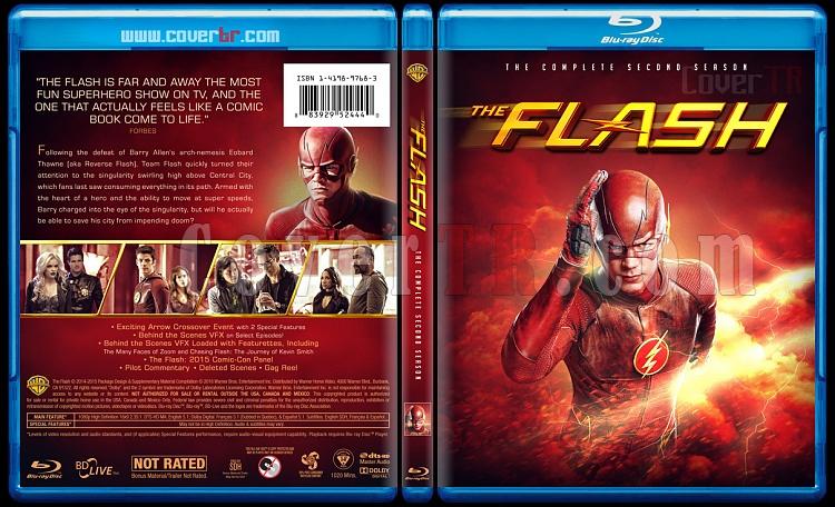 The Flash (Seasons 1-2) - Custom Bluray Cover Set - English [2014