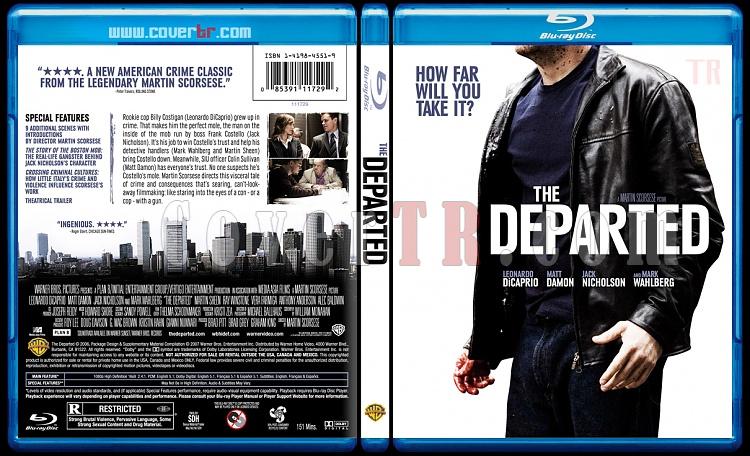 The Departed - Custom Bluray Cover - English [2006]-thedepartedblubunnydojojpg