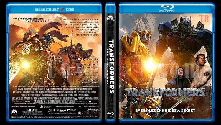 Transformers The Last Knight - Custom Bluray Cover - English [2017]-1jpg