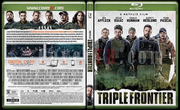 Triple Frontier - Custom Bluray Cover - English [2019]-01jpg