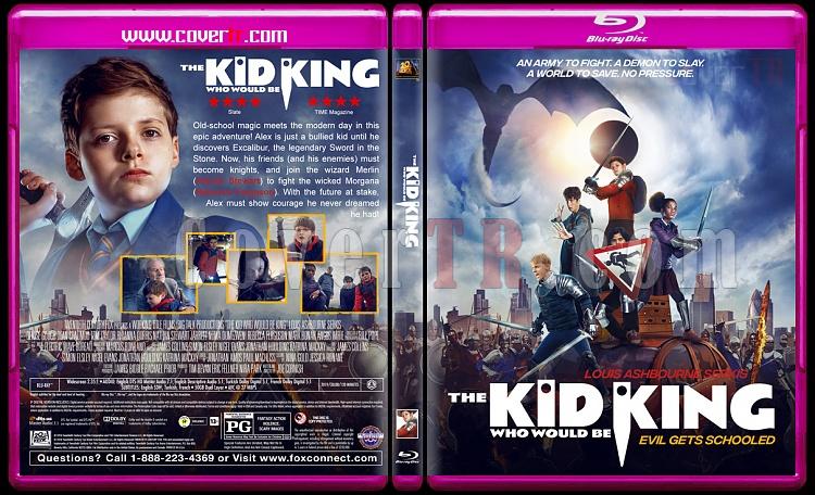 The Kid Who Would Be King (Kral Olacak ocuk) - Custom Bluray Cover - English [2019]-03jpg