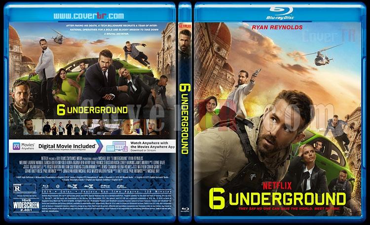 6 Underground - Custom Bluray Cover - English [2019]-1jpg