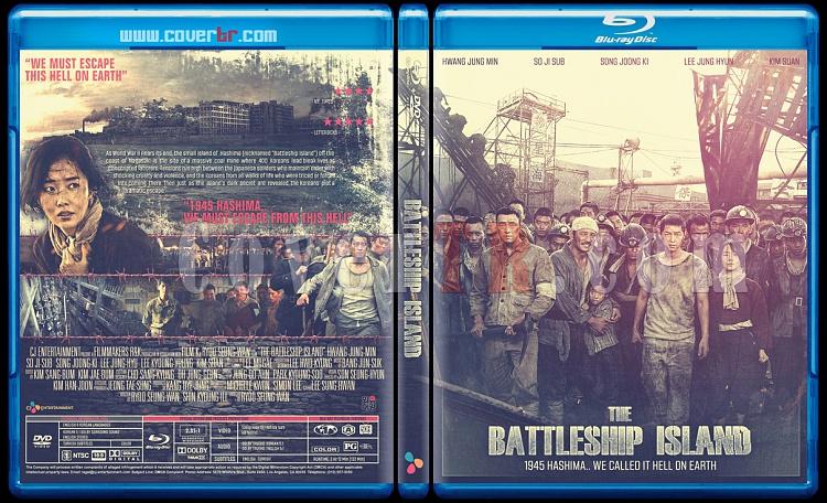 The Battleship Island  (Hashima Island) - Custom Bluray Cover - English [2017]-battleship-islandjpg