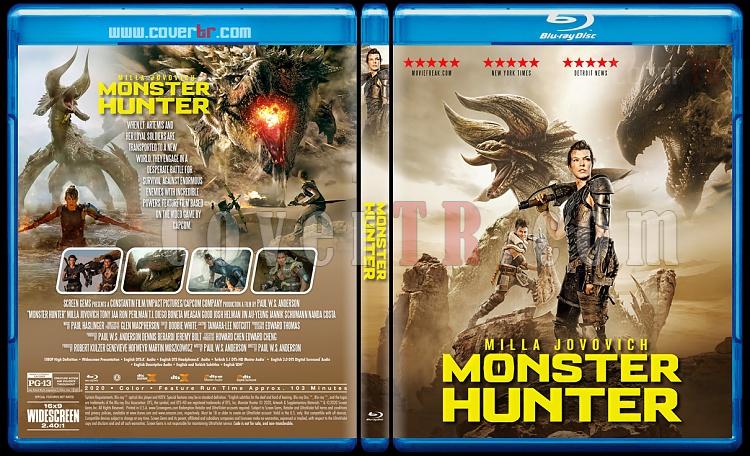 Monster Hunter (Canavar Avcs) - Custom Bluray Cover - English [2020]-2jpg