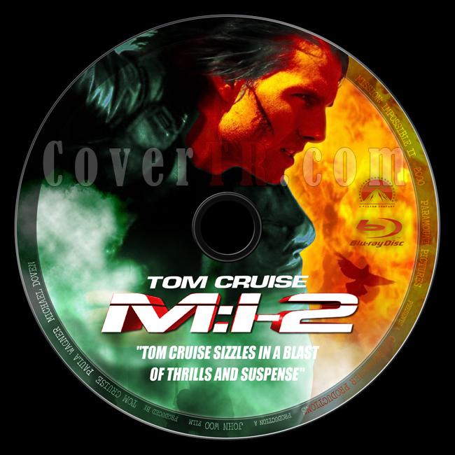 Mission: Impossible II (Grevimiz Tehlike 2) - Custom Bluray Label - English [2000]-2jpg
