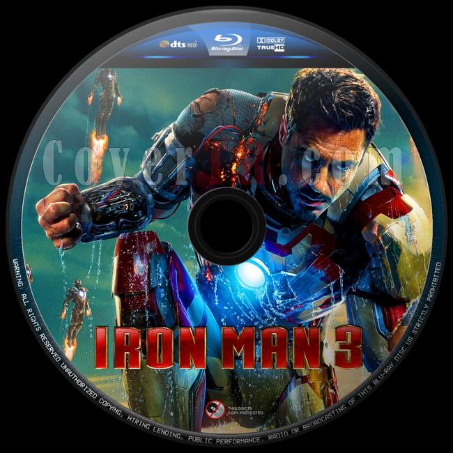Iron Man 3 (Demir Adam3) - Custom Bluray Label - English [2013]-iron-man-3-8jpg