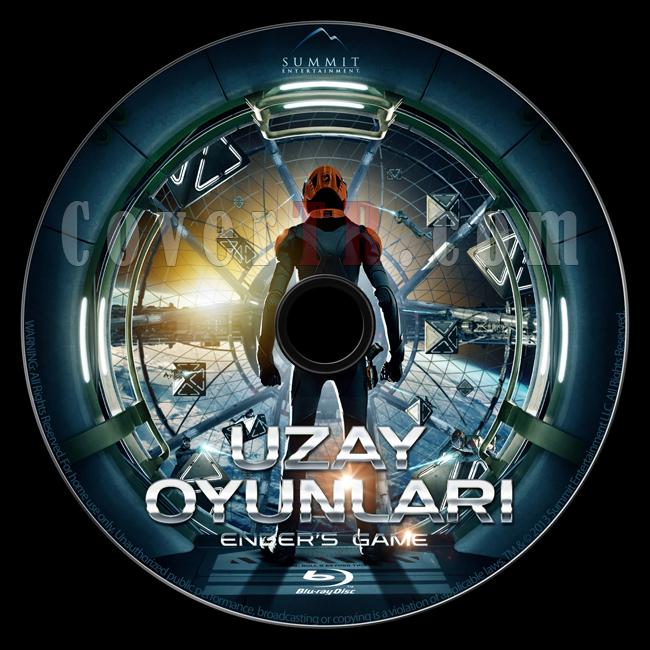 Ender's Game (Uzay Oyunlar) - Custom Bluray Label - Trke [2013]-enders-games-bluray-labeljpg