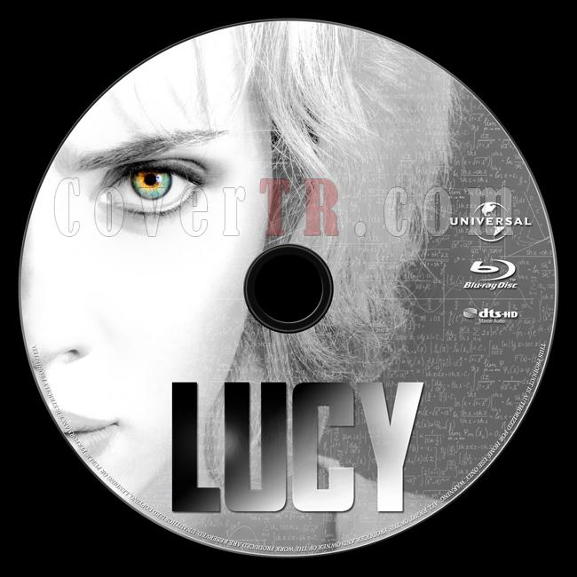 Lucy - Custom Bluray Label - English [2014]-onizleme-1jpg