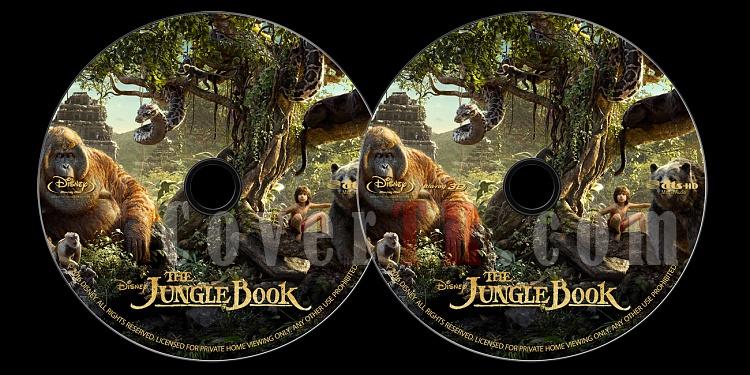 The Jungle Book (Orman ocuu) - Custom Bluray Label - English [2016]-onizlemejpg