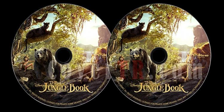 The Jungle Book (Orman ocuu) - Custom Bluray Label - English [2016]-onizlemejpg