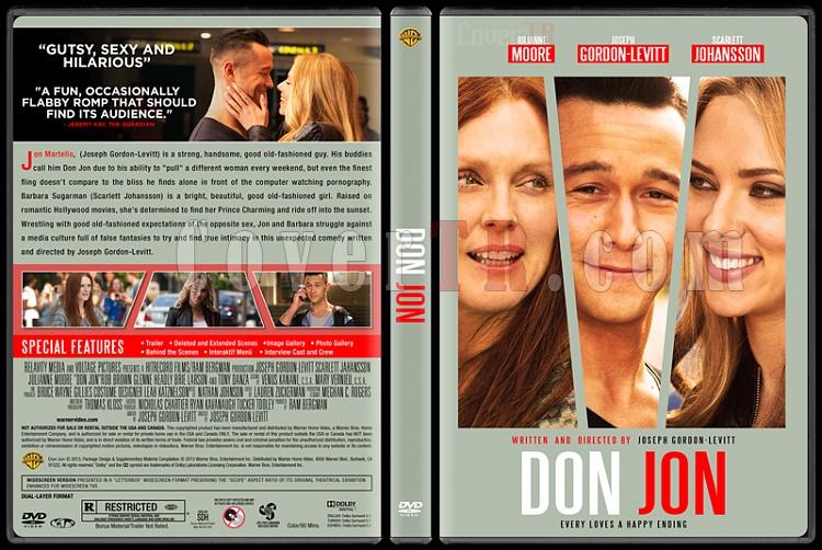 Don Jon (Kalbim Sende) - Custom Dvd Cover - English [2013]-don-jon-kalbim-sende-dvd-cover-english-izlemejpg