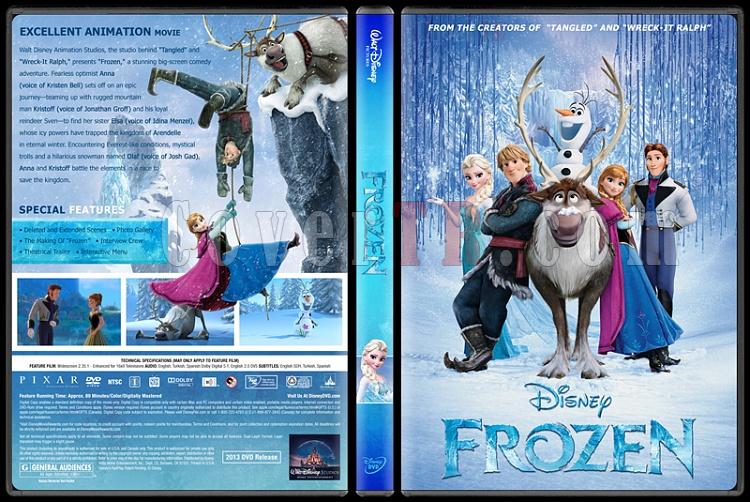 Frozen (Karlar lkesi) - Custom Dvd Cover - English [2013]-engjpg