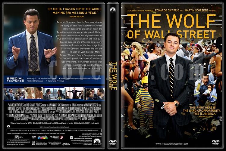 The Wolf of Wall Street - Custom Dvd Cover - English [2013]-colorjpg
