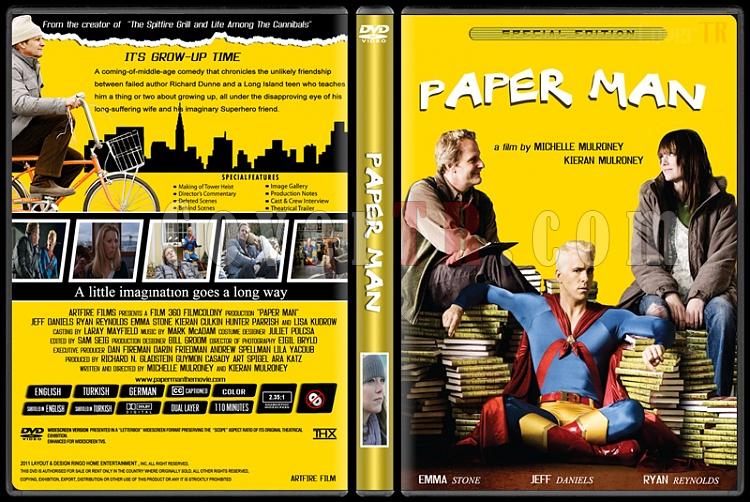 Paper Man (Karton Adam) - Custom Dvd Cover - English [2009]-paper-manjpg