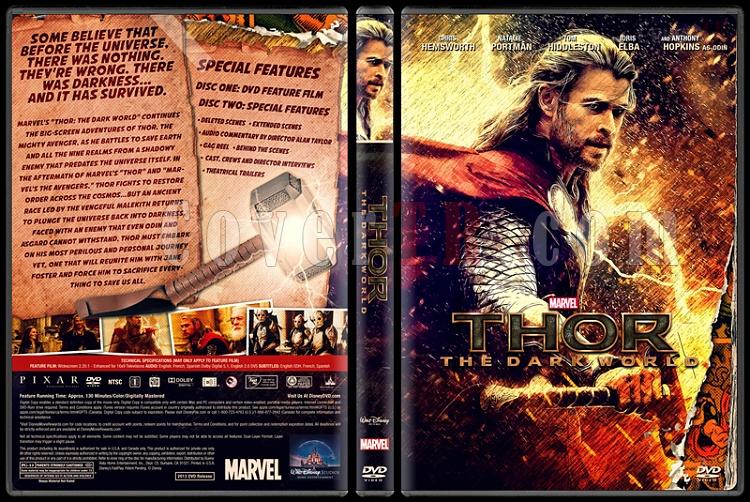 Thor The Dark World (Thor Karanlk Dnya) - Custom Dvd Cover - English [2013]-standardjpg