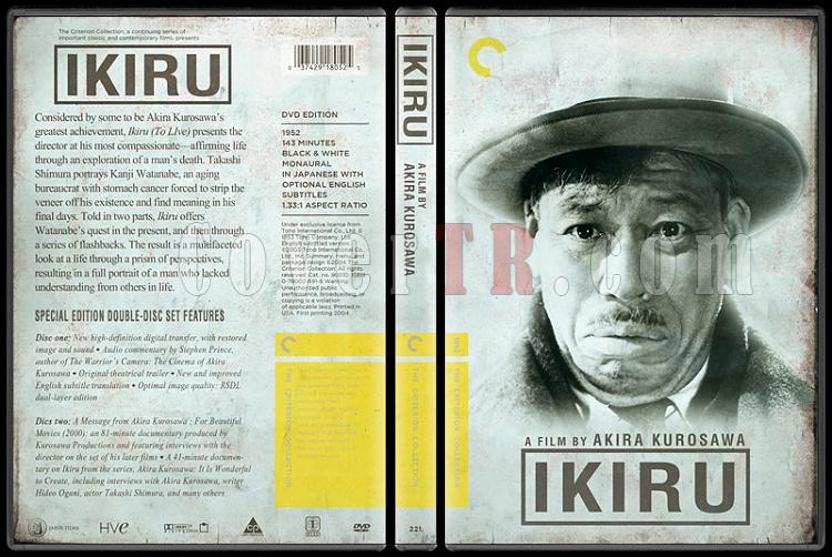 Ikiru (Yaamak) - Custom Dvd Cover - English [1952]-ikiru_2jpg
