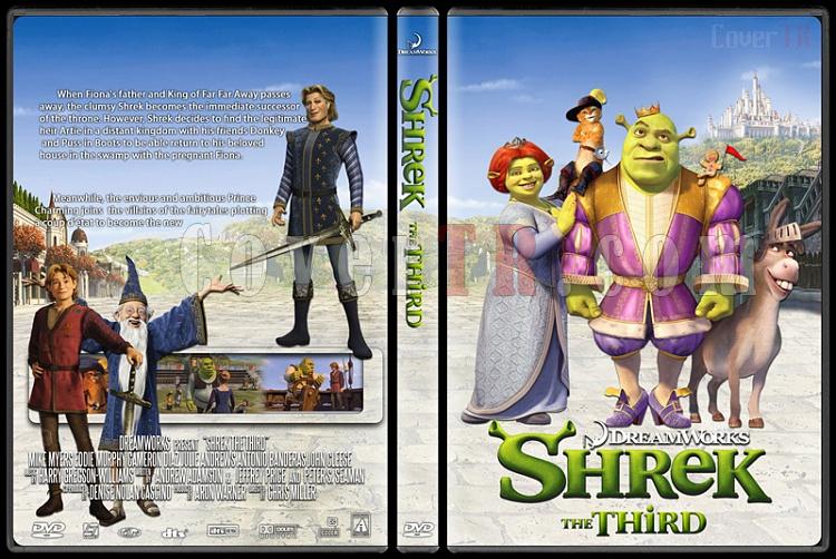 Shrek the Third - Custom Dvd Cover - English [2007]-shrek_the_thirdjpg