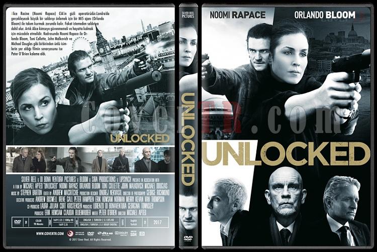 Unlocked (Gizli Kod) - Custom Dvd Cover - English [2017]-2jpg