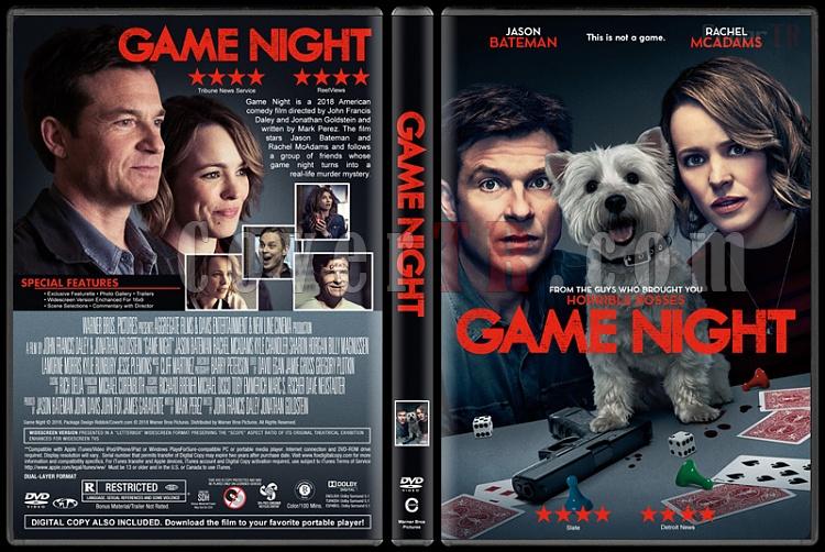 Game Night (Oyun Gecesi) - Custom Dvd Cover - English [2018]-1jpg