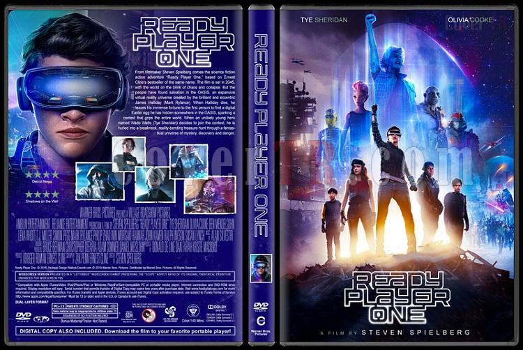 Ready Player One Ba lat Custom Dvd Cover English 2018