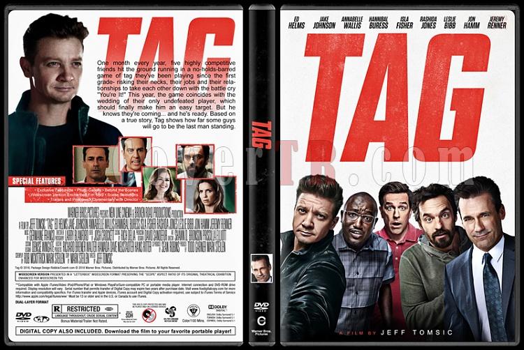 Tag (Yakalandn!) - Custom Dvd Cover - English [2018]-01jpg
