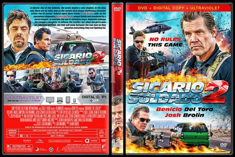 Sicario: Day of the Soldado - Custom Dvd Cover - English [2018]-standardjpg