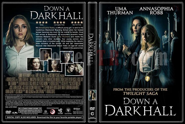 Down a Dark Hall - Custom Dvd Cover - English [2018]-01jpg