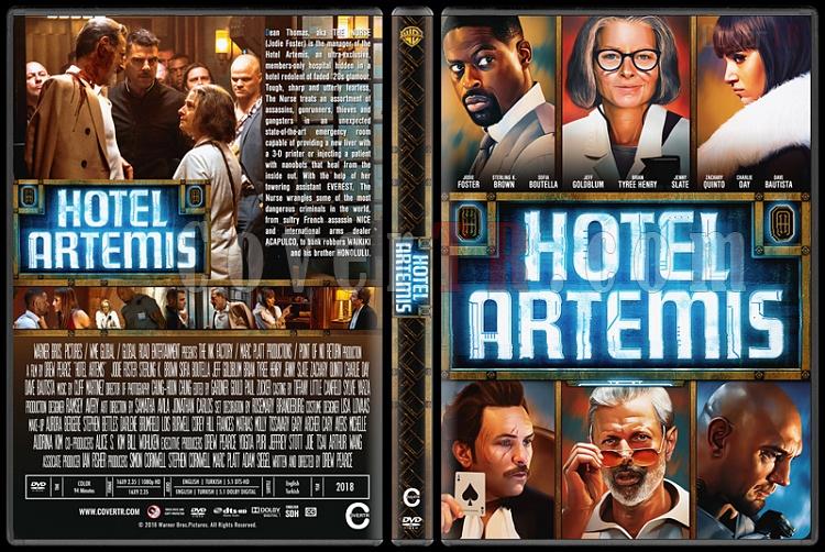 Hotel Artemis - Custom Dvd Cover - English [2018]-04jpg