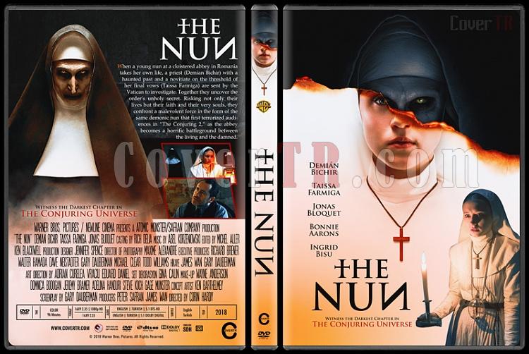 The Nun (Dehetin Yz) - Custom Dvd Cover - English [2018]-1jpg