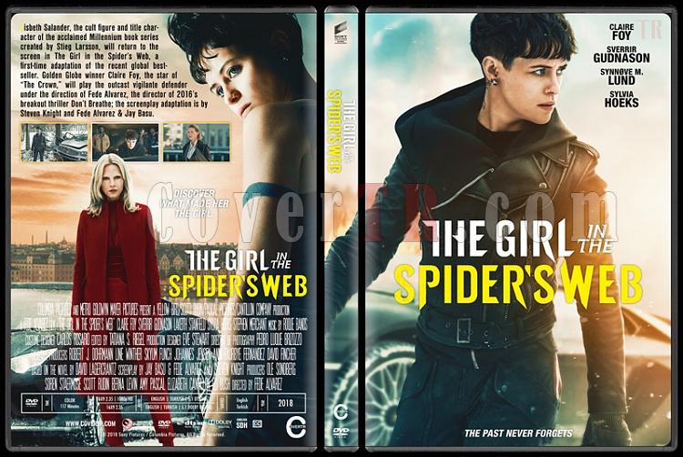 The Girl in the Spider's Web (rmcek Andaki Kz) - Custom Dvd Cover - English [2018]-3jpg