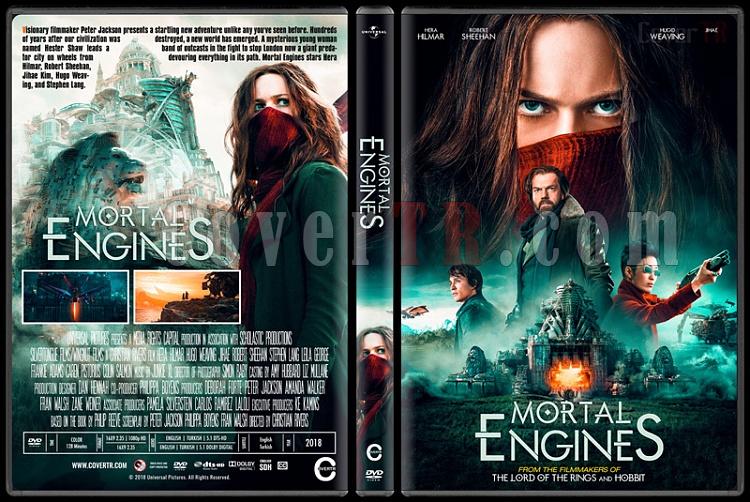 Mortal Engines (lmcl Makineler) - Custom Dvd Cover - English [2018]-1jpg