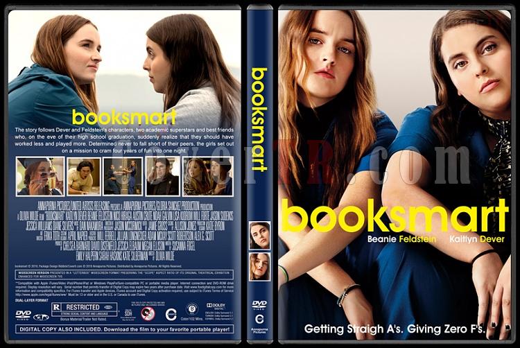 Booksmart - Custom Dvd Cover - English [2019]-02jpg