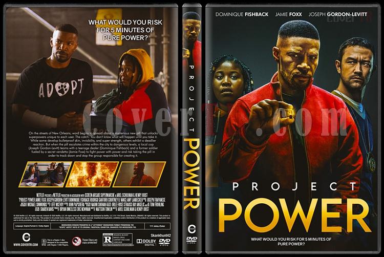 Project Power - Custom Dvd Cover - Trke [2020]-1jpg