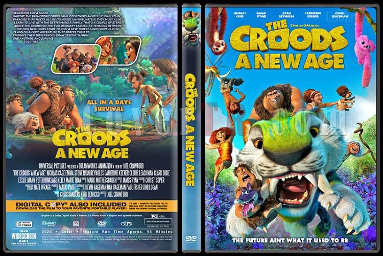 The Croods: A New Age (Crood'lar 2: Yeni Bir a) - Custom Dvd Cover - English [2020]-2jpg
