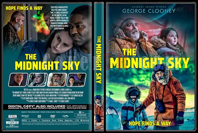 The Midnight Sky (Gece Yars Gkyz) - Custom dvd Cover - English [2020]-1jpg