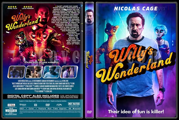 Willy's Wonderland - Custom dvd Cover - English [2021]-1jpg