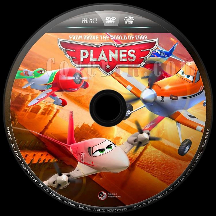 Planes (Uaklar) - Custom Dvd Label - English [2013]-ucaklar-2jpg