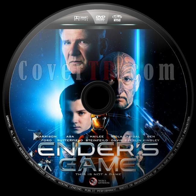 Ender's Game (Uzay Oyunlar) - Custom Dvd Label - English [2013]-uzay-oyunlari-8jpg