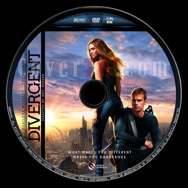 Divergent  - Custom Dvd Label - English [2014]-4jpg