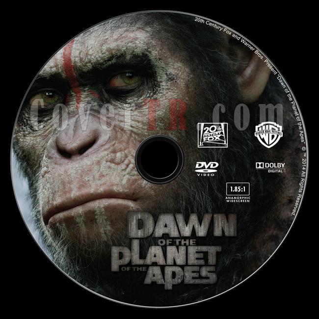 Dawn of the Planet of the Apes (Maymunlar Cehennemi: afak Vakti) Custom Dvd Label - English [2014]-dawn-planet-apesjpg