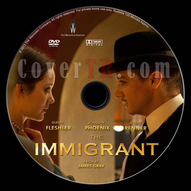 The Immigrant - Custom Dvd Label - English [2013]-immigrant-dvd-labeljpg