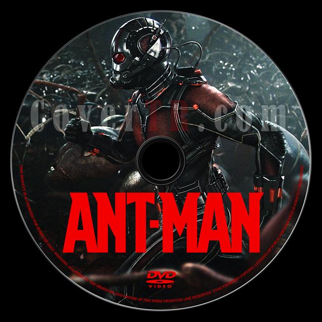 Ant-Man (Karnca Adam) - Custom Dvd Label - English [2015]-onizlemejpg